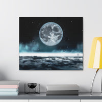 Buy Martian Merch ™ | Space City HTX MJM | Atmospheric Moon Premium Gallery Wrap (Various Sizes)