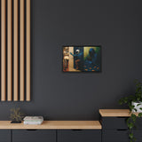 54 Mondays™ Project | Out Sight Out of Mind Out of Love – Beverly Hills Edition | Cosmic Noir Triptych | Limited Gold Max Fuega™ Signature | FSC-Certified Framed Matte Canvas