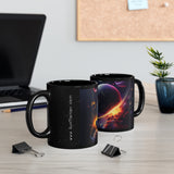 Buy Martian Merch ™ | Solar System Outer Space Galaxy 012 | 11oz Black Mug