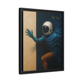 54 Mondays™ Project | Taffy Tidewater – Beverly Hills Edition | AstroHollow Cosmic Noir Wall Art | Limited Gold Max Fuega™ Signature | FSC-Certified Framed Matte Canvas