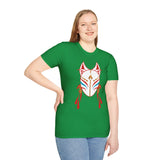 Your Fave Travel Tee | Buy Martian Merch™ AguaFuega White Kitsune Unisex Softstyle T-Shirt | (Inspired By LoveCraft Country)