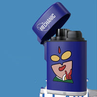 Your Fave Travel Merch | @BuyMartian Anime Inflate & Ignite Blue Flame Flip Cap Lighter