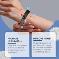 @BuyMartianJewelry | Southmoon Graphene Bracelet – Numb Mend Anti-Static Wristband | Comfortable Circulation Support Jewelry