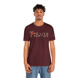 Love Me Like a Martian™ T-Shirt – Unisex Jersey Graphic Tee | Logic & Love Collection