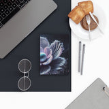 54 Mondays Project™ | @MaxGardenGalax | Cosmic Bloom Celestial Flower Hard Backed Journal | Inspiration for Dreamers (Blank) | Pluto 001