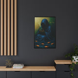 54 Mondays™ Project | Keeper of the Tide – Beverly Hills Edition | Stormtide Serpentine Cosmic Noir Wall Art | Limited Gold Max Fuega™ Signature | FSC-Certified Framed Matte Canvas