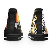 Buy Martian Merch ™ | Scar Tissue + Sky Is What I Stand On + Rada Coy Koi High Top Sneakers (Women) (w/ Artist Signature)