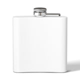 54 Mondays™ Project | Mona Marlowe: The Winged Reckoning – Beverly Hills Edition | Cosmic Noir Fantasy Valkyrie Stainless Steel Flask (6oz)