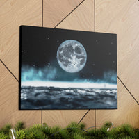 Buy Martian Merch ™ | Space City HTX MJM | Atmospheric Moon Premium Gallery Wrap (Various Sizes)