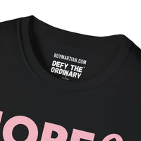 Hope & Strength Pink Ribbon T-Shirt – Breast Cancer Awareness Tee | Unisex Softstyle Shirt for Survivors, Fighters, and Supporters