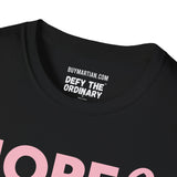 Hope & Strength Pink Ribbon T-Shirt – Breast Cancer Awareness Tee | Unisex Softstyle Shirt for Survivors, Fighters, and Supporters