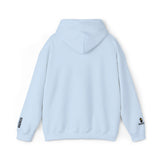 🛸 Gold Abstract MARTIAN™ Embroidered Hoodie – Unisex Pullover | Alien Face Design | Buy Martian Merch™ Cotton Hoodie (Multiple Colors)