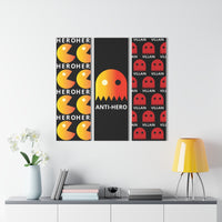 🛸 Buy Martian Merch™  Stages of A Hero – Water-Resistant Acrylic Triptych (Installation Screws Included)