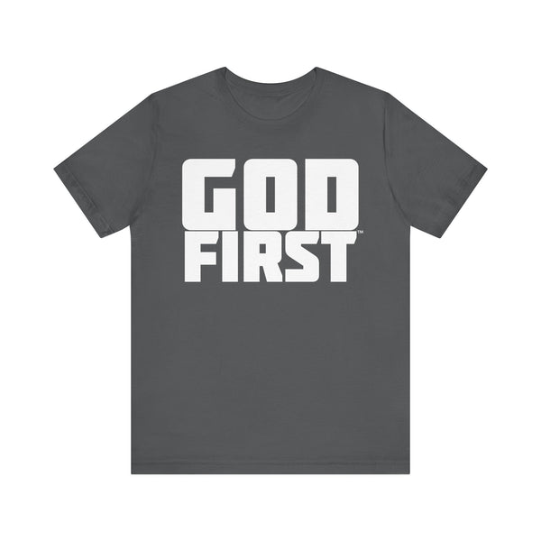 Your Fave Travel Tee | #ViewsFromTheD | M633™ God First T-Shirt  | Various Shirt Colors | Sizes Up to 4X | Unisex