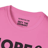 Hope & Strength Pink Ribbon T-Shirt – Breast Cancer Awareness Tee | Unisex Softstyle Shirt for Survivors, Fighters, and Supporters