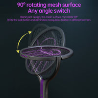 2 - in - 1 Multi Mosquito Killer. Retractable Angle Lamp. USB - Rechargeable. Bat - Repellent