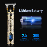 T9 Heavy-Duty Engraved Clippers — Real Metal, Clean Cuts, No-Nick Performance | Choose Bronze or Silver (or BOTH)