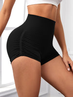 @TheSaucyMartian | Scrunch Butt Lifting Shorts for Women – High-Waisted Seamless Yoga Biker Shorts | Tummy Control Gym Wear