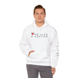 Love Me Like a Martian™ Hoodie – Unisex Heavy Blend Graphic Sweatshirt | Logic & Love Collection