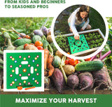 Max Garden Galax ™ | Efficient Gardening Tool | Seeding Square for Precise Seed and Plant Spacing | Planting Board Template