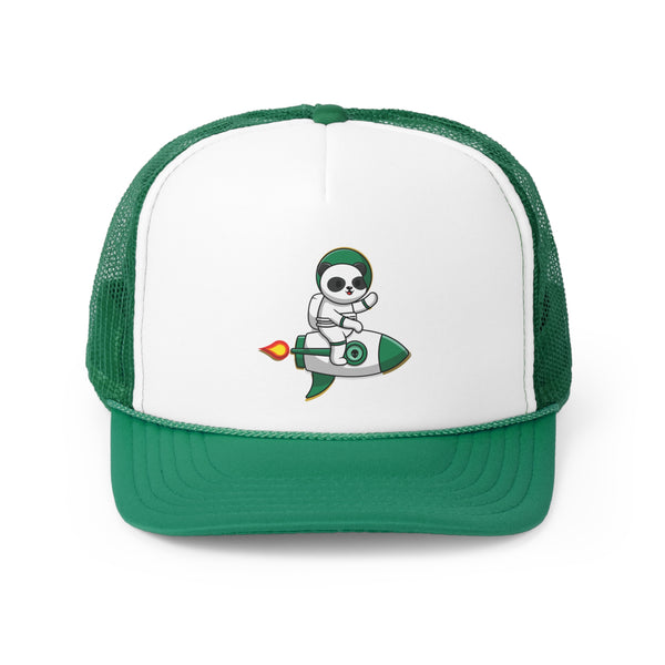 Your Fave Travel Merch | Rocket Panda (Legacy Layered Version) Trucker Cap