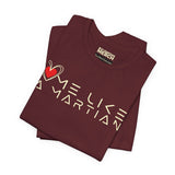 Love Me Like a Martian™ T-Shirt – Unisex Jersey Graphic Tee | Logic & Love Collection