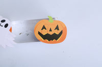 Set Of 25Pcs Halloween Party Striped Decorative Straws Disposable Drinking Straws Paper Straw Decor Happy Halloween Ghost Lantern Black Cat Halloween Party Supplies