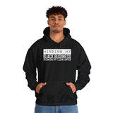 Your Fave Travel Merch | Minding My Black Business Drinking My Clear Water Unisex Hooded Sweatshirt | Sizes Up To 5X