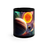 Buy Martian Merch ™ | Solar System Outer Space Galaxy 011 | 11oz Black Mug