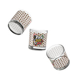 FIFA 2026 HTX Rocks Glass 10oz — Soccer World Cup Fan Whiskey Tumbler