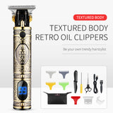 T9 Heavy-Duty Engraved Clippers — Real Metal, Clean Cuts, No-Nick Performance | Choose Bronze or Silver (or BOTH)