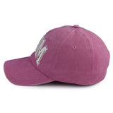 Pink Mama Baseball Cap For Women, Adjustable Embroidered Wash Cotton Baseball Cap