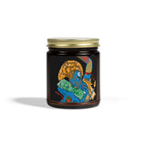Indigenous Blue Candle – 9oz Coconut Apricot Wax withUp To  20hr Burn | Relaxing Gift for Home, Decor & Self-Care Moments
