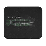 Your Fave Travel Merch | Sage Advice "B***h Don't Get To Comfortable" Rectangle Mouse Pad