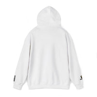 🛸 Gold Abstract MARTIAN™ Embroidered Hoodie – Unisex Pullover | Alien Face Design | Buy Martian Merch™ Cotton Hoodie (Multiple Colors)