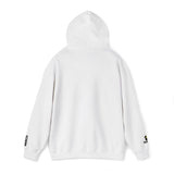 🛸 Gold Abstract MARTIAN™ Embroidered Hoodie – Unisex Pullover | Alien Face Design | Buy Martian Merch™ Cotton Hoodie (Multiple Colors)