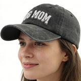 Dog Lover Baseball Cap Dog Mom Hats For Women, Adjustable Embroidered Wash Cotton Baseball Cap