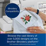 Brother PE570 Embroidery Machine – Best Wireless Embroidery Machine with 135 Built-In Designs & Artspira App