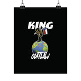 King Outlaw ™  8x10 Anime Matte Vertical Poster