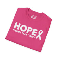 Hope & Strength Pink Ribbon T-Shirt – Breast Cancer Awareness Tee | Unisex Softstyle Shirt for Survivors, Fighters, and Supporters