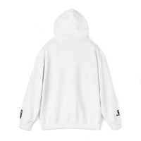 🛸 Gold Abstract MARTIAN™ Embroidered Hoodie – Unisex Pullover | Alien Face Design | Buy Martian Merch™ Cotton Hoodie (Multiple Colors)