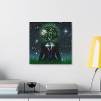 Buy Martian Merch ™ |  Fit Goddess Tribe ™ | The One With The Mother (Zodiac Series) Premium Squared Gallery Wrap