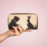 @BuyMartianTravel | Hindsight Is 20/20 Reflections™ Wallet | THE LISTENER (Rabbit)