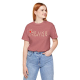 Love Me Like a Martian™ T-Shirt – Unisex Jersey Graphic Tee | Logic & Love Collection
