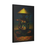 54 Mondays™ Project | False Calm Fiale – Beverly Hills Edition | Cosmic Noir Wall Art | Limited Gold Max Fuega™ Signature | FSC-Certified Framed Matte Canvas