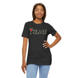 Love Me Like a Martian™ T-Shirt – Unisex Jersey Graphic Tee | Logic & Love Collection