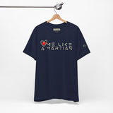 Love Me Like a Martian™ T-Shirt – Unisex Jersey Graphic Tee | Logic & Love Collection