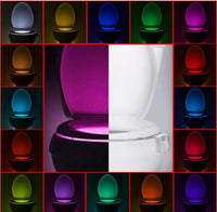 Space City HTX MJM | Hot Motion Glow : Illuminating Toilets w/ Smart LED Lights | 16 Colors | Body Sensor Motion Activated | Seat Lights Motion Sensor | Toilet Backlight
