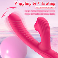 10 Mode Clitoral Sucking Vibrator G Spot Massager Waterproof USB Toy