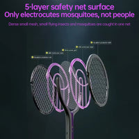 2 - in - 1 Multi Mosquito Killer. Retractable Angle Lamp. USB - Rechargeable. Bat - Repellent
